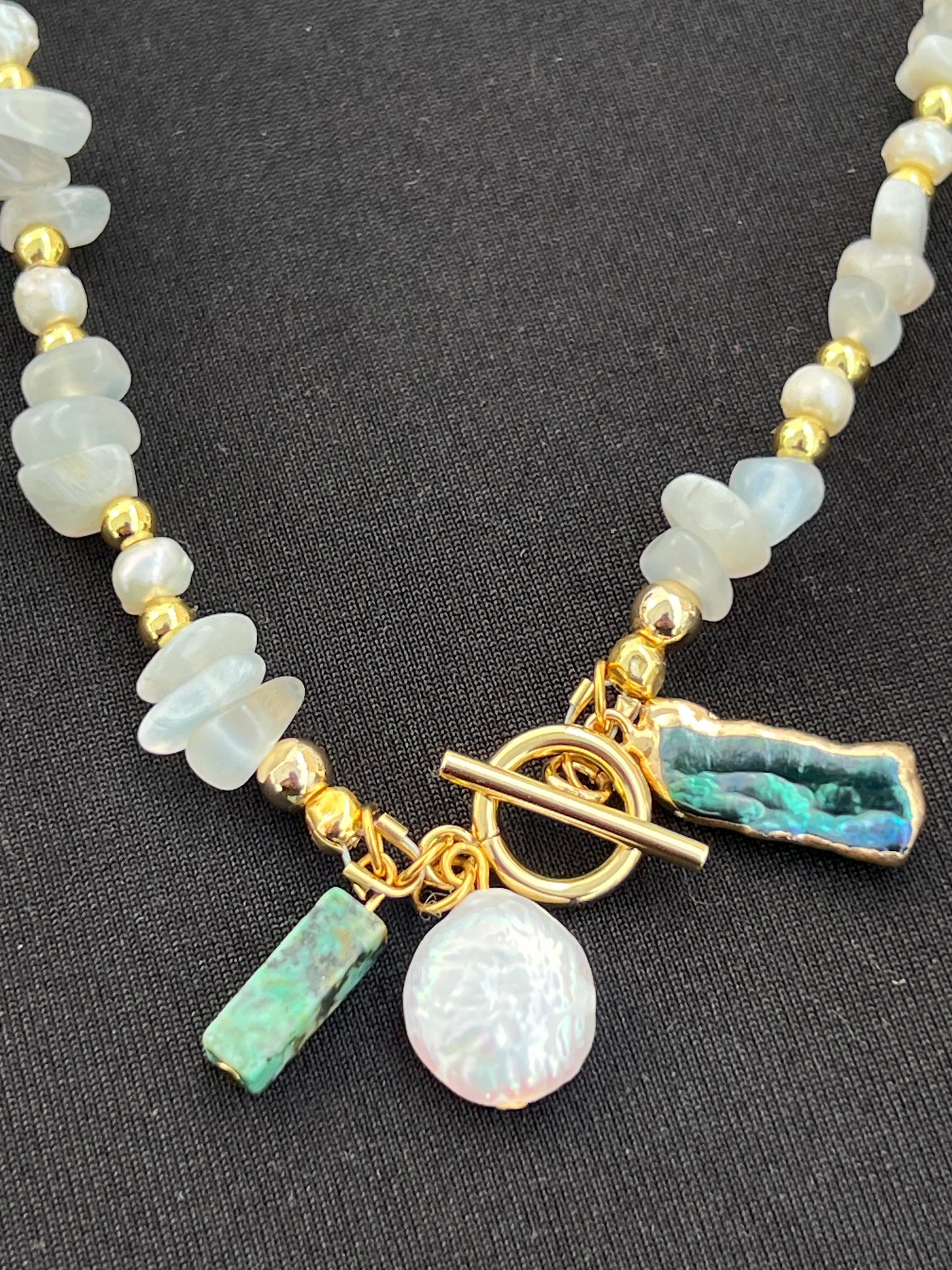 Moonstone Charmed Necklace