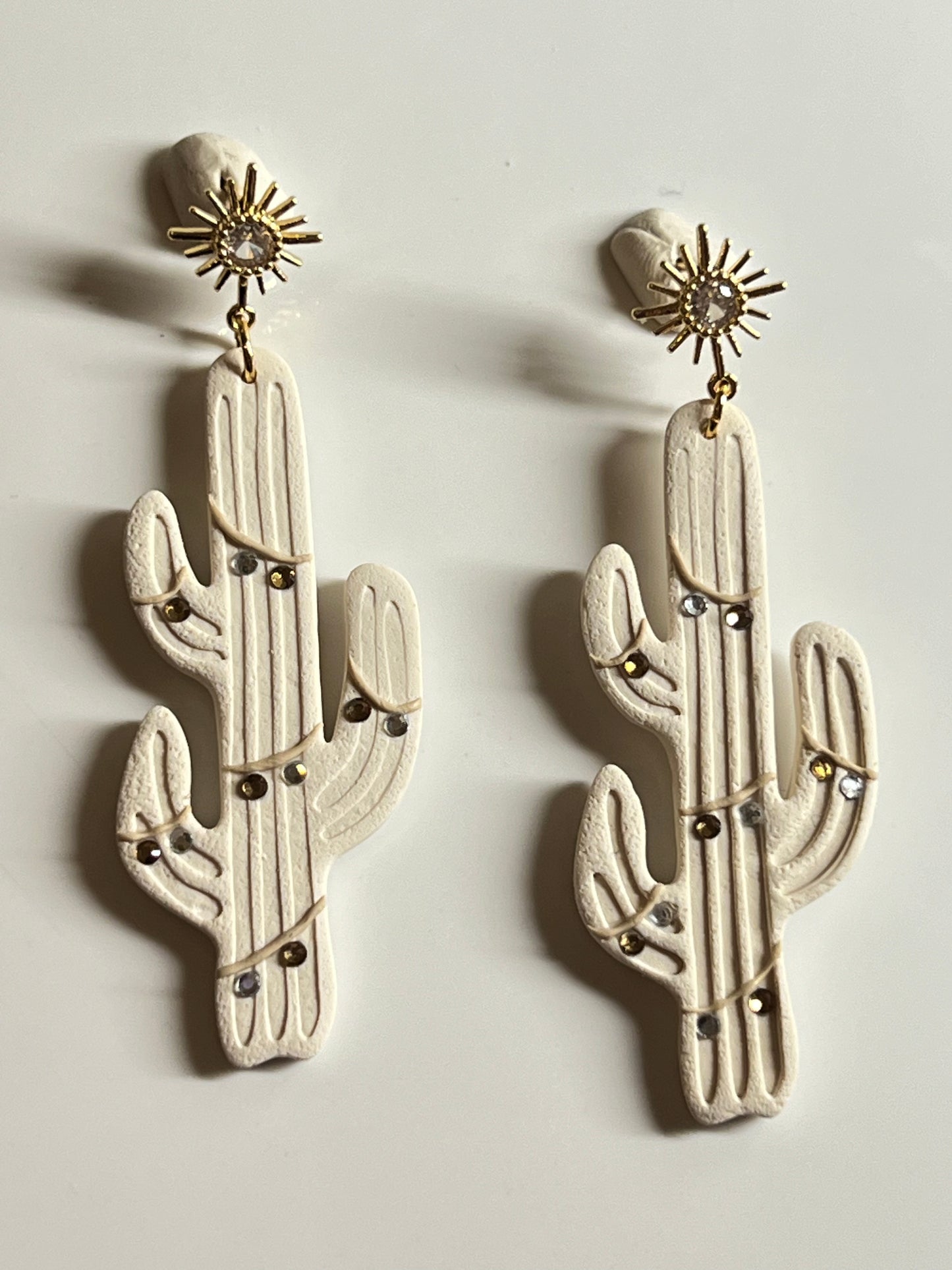 Cactus Christmas tree Earrings