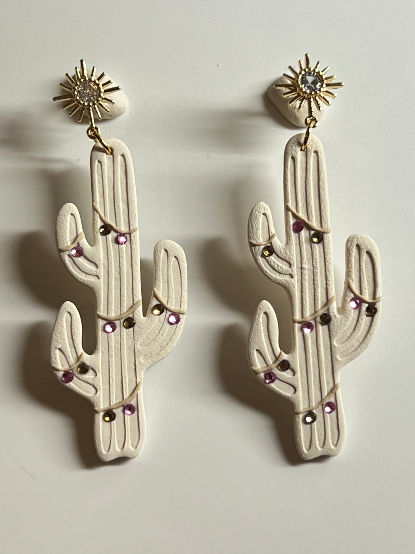 Cactus Christmas tree Earrings