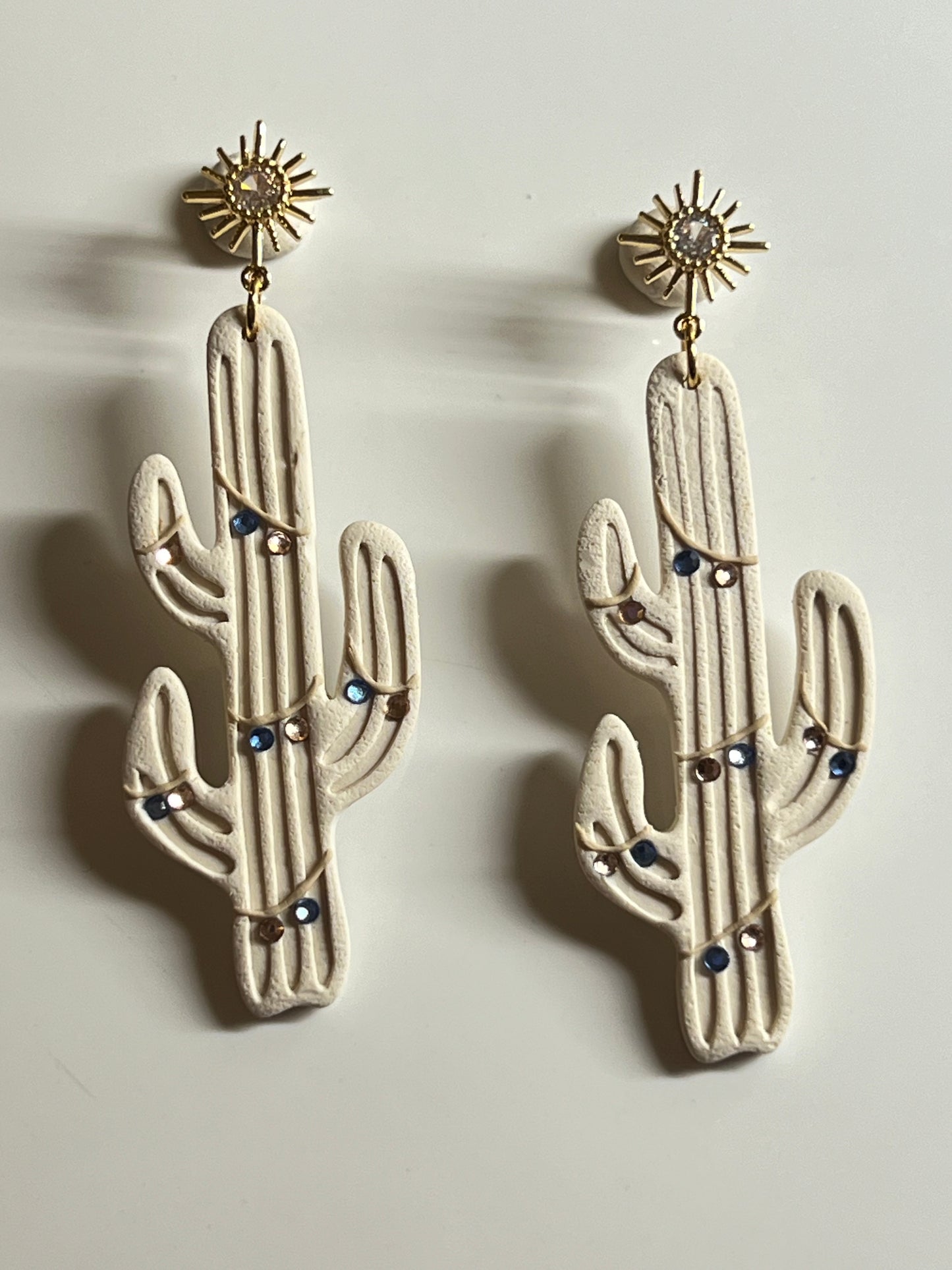 Cactus Christmas tree Earrings